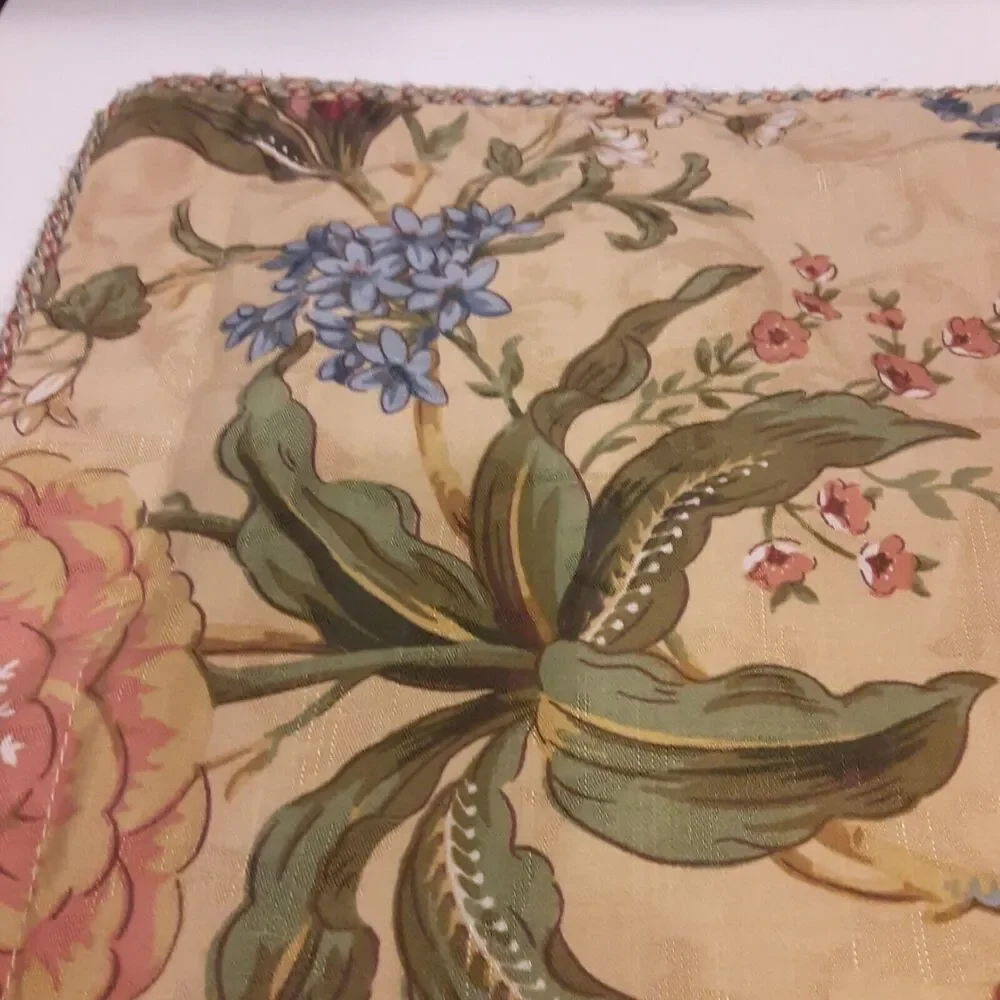 Waverly Pillow Shams Bold floral & Jacquard Traditional French Country 24x30